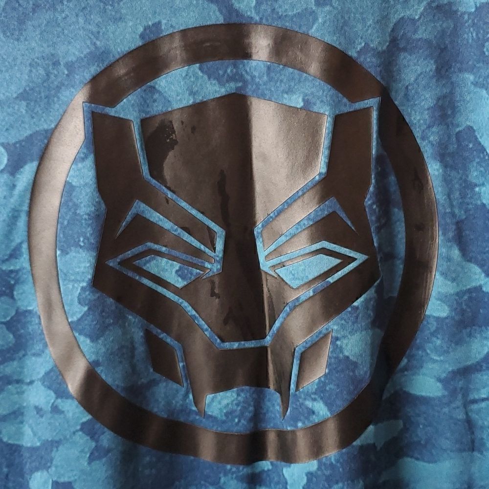 Marvel mens Black Panther shirt, size large - Picture 3 of 5